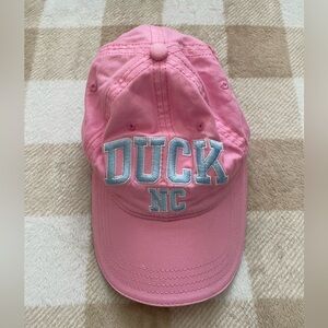 Duck NC Women’s Pink and Blue Sherry Cap 100% Cotton